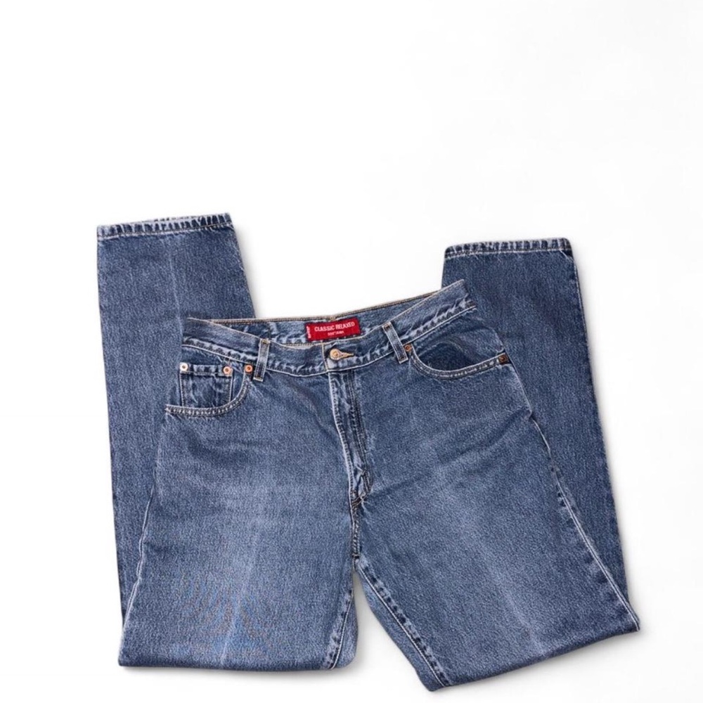Levi's Men's Straight Jeans - Medium Blue Denim